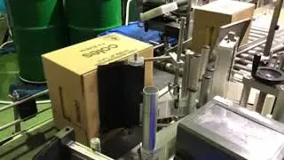 Corner wrap labeller