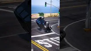 Scorpio stunt gta 5 lofar gaming GTA v #shorts #blackscorpiomodified #mahindra