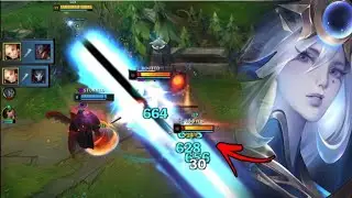 LUX GamePlay  - 20/2/7 Dark Harvest  /LUX VS tf - League Of Legends