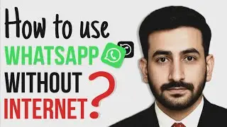 How to use whatsapp offline without internet | offline messaging without data | Muzammal Rana