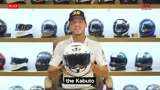 Joan Mir presenta il nuovo casco integrale Kabuto F-17 GP Mips!