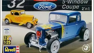 Revell 32/5 Window Coupe Street Rod - Part 1