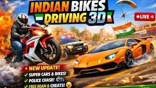 🔥 Indian Bikes Driving 3D Open World Gameplay LIVE | Android Game #live #shortlive