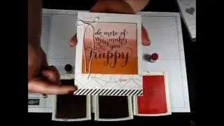 How To Create a Sponged Background! - Laura's Stamp Pad