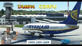 FLYTampa Corfu | LGKR - LIRN  | B737-700 | Vatsim