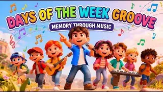 Days of the Week Song 🎵 | Fun Learning Rhyme for Kids | Memory Through Music