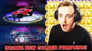 I Opened 50 NEW Golden Pumpkins in Rocket League & The Luck Was INSANE!