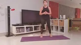 Clase 15 de Pilates global, de manos de Carmen Juan. Profesora Concejal&iacute;a de cultura.
