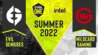 Dota2 - Evil Geniuses vs. Wildcard Gaming - Game 1 - DPC NA Tour 3 - ESL One Summer 2022