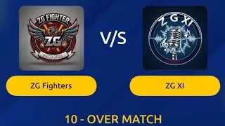 TTCPL Match no - 14 ZG XI vs ZG Fighters 1st innings