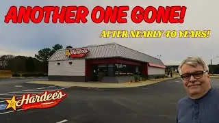 One Less Hardee's! Power Still On, Menu Board Still Running!