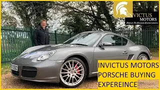 BUYING HIS FIRST PORSCHE CAYMAN | CUSTOMER EXPERIENCE INVICTUS MOTORS 001