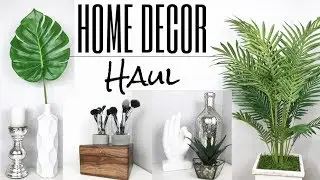 Tj Maxx, Ross, Homegoods, Hobby Lobby | Home Decor Haul 2017 | Rustic Glam