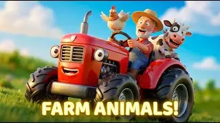 Old MacDonald Had a Farm | 3D Cartoon for Kids