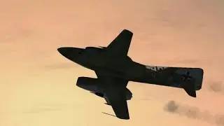 Taking off in a Me 262  ( Warthunder )