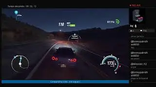 Nedd for Speed na madrugada enquanto 3 parentes dormem na sala