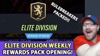 🤑 RULEBREAKERS PACKED! - ELITE Division Rivals Rewards Pack Opening -  TOTW 7 Red Pick - FIFA 22 FUT