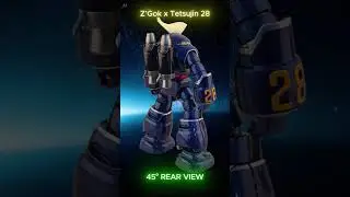 Z&rsquo;Gok x Tetsujin 28 | Crossover Mecha Custom #gundam #gunpla