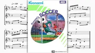 Konami's Soccer (1985) | 8-bit Sheet Music | MSX