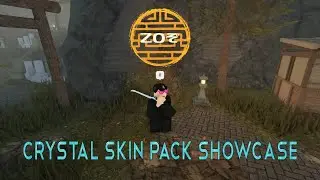 Crystal Katana, Crystal Naginata, Crystal Kanabo... | Roblox ZOぞ Crystal Skin Pack Gamepass Showcase