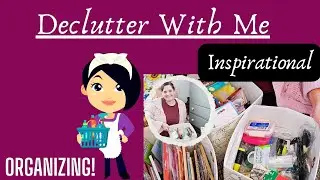 Declutter With Me/Craft Room #homemaker #decluttering #homemaking ❤️😘😸🐸🐔