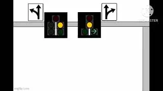 5-Section Left Turn Doghouse and 4-Section Doghouse Right Turn Protected/Permissive Turns