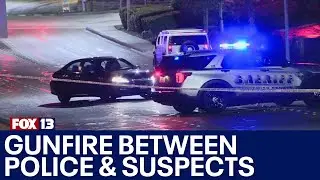 Gunfire between Lynnwood Police, suspects