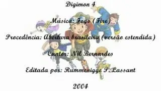 Digimon 4 - Fogo (Fire) - Abertura brasileira (Versão estendida)