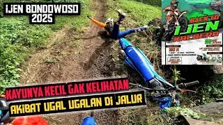 event BACK TO IJEN KALDERA BONDOWOSO part1 POV:filda klx140 #baksostrail #klx140