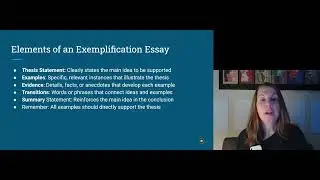 Chapter 7:  Exemplification Essays