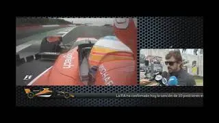 Entrevista Fernando Alonso Post Silverstone GP F1 2017