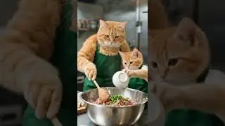 The Cat Family Running a Tiny Dumpling Shop!