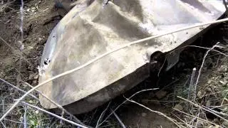 Crashed Douglas C-53 Skytrooper and Waco CG-4A Glider accident in 1943