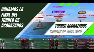 GANAMOS LA FINAL DEL TORNEO |TRIDENT OF GOLD FURY| [ Modern Warships tournament ]