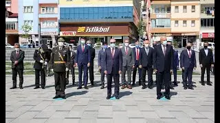 Bayburt&rsquo;ta Zafer Bayramı T&ouml;renle Kutlandı - 30/08/2021