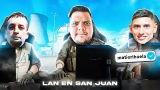 LAN en SAN JUAN DE CS con Mati Orihuela vs Los amigos de UVA MATCH PICADO