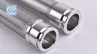 wedge wire candle filter for self-cleaning filter