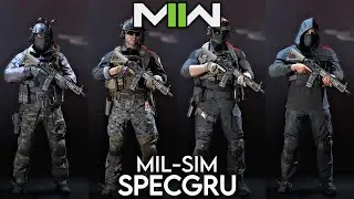 Every SpecGru Mil-Sim Operator Skin - Call of Duty Modern Warfare 2/Warzone