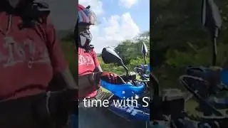 his reaction after my first 3rd gear wheelie #bikelife #akt #storyboy #shorts #short