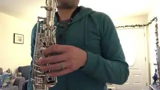 1954 57,xxx Silver Plated Selmer Mark VI Alto Saxophone Demo, www.dcsax.com