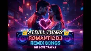  Heart Touching Love Songs❣️Top Romantic DJ Remix 💖 AI Dill Tunes🌿
