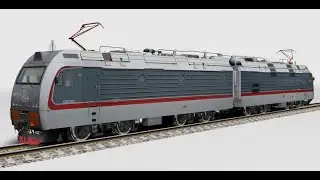 Устройство и расположение оборудования на электровозе 3ЭС5К (Ермак)/3ES5K electric locomotive Yermak