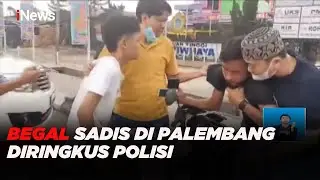 Polisi Amankan Begal Sadis yang Melukai Tangan Korban di Palembang #iNewsSiang 15/07