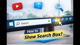 How? app kaise search box ko show kar sakte hai windows button ke saath 😓