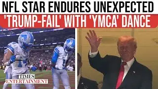NFL: Lions Star's 'TRUMP DANCE' FAILS; Amon-Ra St. Brown's Touchdown Tribute Goes Unnoticed by POTUS