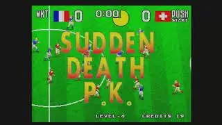 [TWITCH REPLAY] Tecmo World Soccer 96 NEO GEO MVS EUR full first playthrough