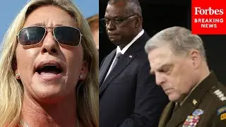 'These Men Are Unfit': Marjorie Taylor Greene Urges Mark Milley, Lloyd Austin Resignations