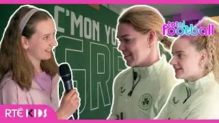 #COYGIG In Camp with the Irish WNT 🇮🇪⚽️ | Total Football | RT&Eacute; Kids
