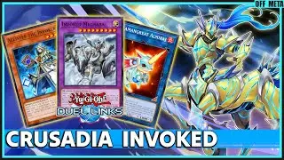CRUSADIA INVOKED Turn 1 Mechaba + Equimax OMNI NEGATE Combo | OFF META SERIES [Duel Links Replay]
