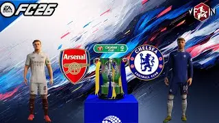 Chelsea vs Arsenal &ndash; EFL Cup Simulation | EA Sports FC 26 Gameplay | Full Match